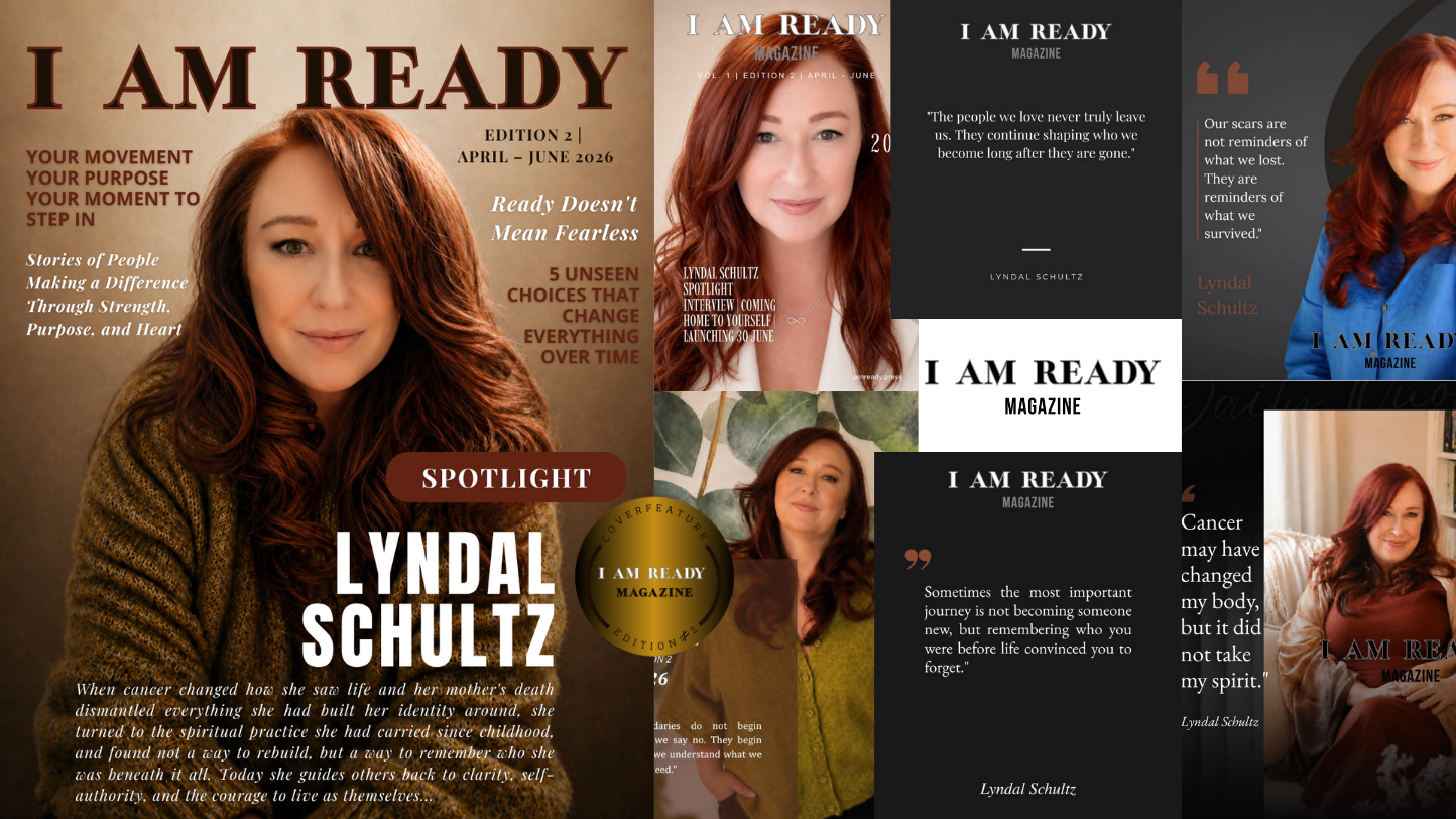 I Am Ready Magazine Cover Feature - Lyndal Schultz